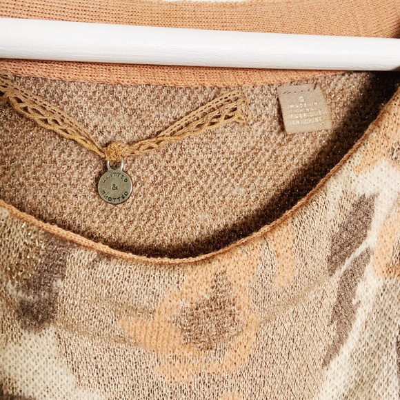 Knitted & Knotted Anthropologie Persica Rose Dress S - Picture 3 of 8